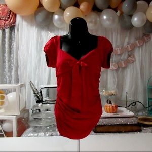 Red medium Bebe Top